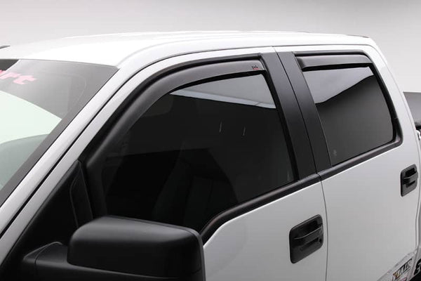 EGR Matte in Channel Ventvisor - 07-13 Silverado/Sierra 1500 Crew Cab