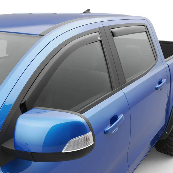 EGR Dark Smoke in Channel Ventvisor - 19-23 Ranger Crew Cab