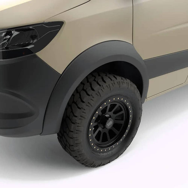 EGR Black Rugged Look Fender Flares - 19-25 Sprinter