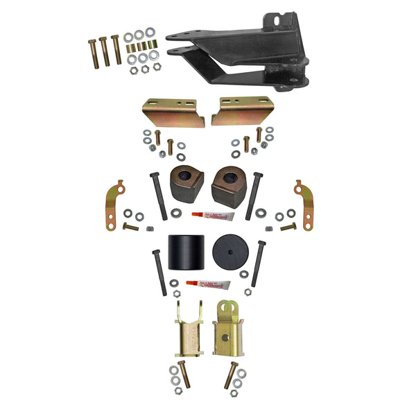 Skyjacker - 2.5 in. Front Leveling Kit With Coil Spacers and Shock Extensions. — 2017-2026 Ford F-250 / F-350 Super Duty - F1725MSB
