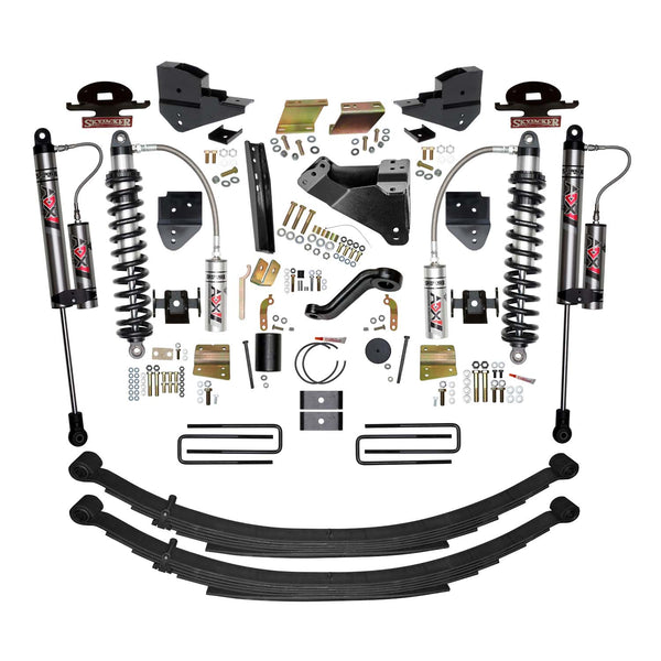 Skyjacker 6 in. ADX 2.5 Coilover Suspension Lift Kit With ADX 2.0 Aluminum Shocks. — Front — 2023-2025 Ford F-250 / F-350 Super Duty (F2361KS-X)
