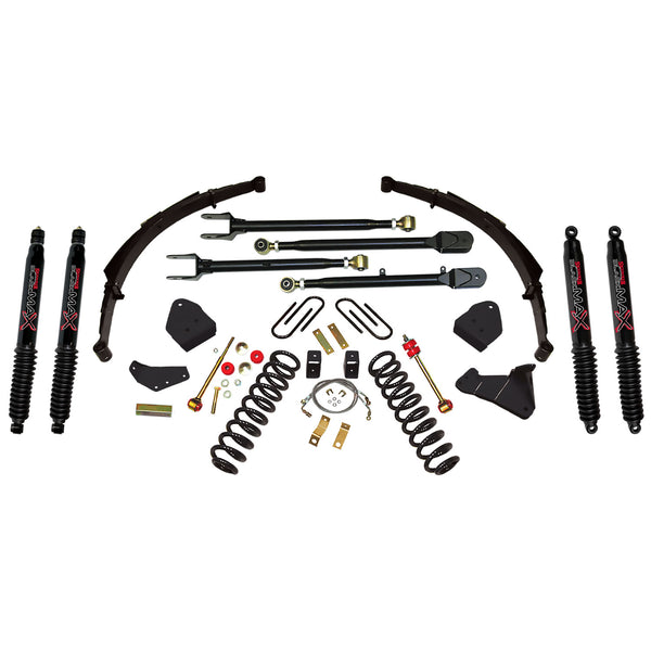 Skyjacker 6" Suspension Lift Kit with Shocks — 2008-2010 Ford F-250 Super Duty Diesel (F86524KS-B)