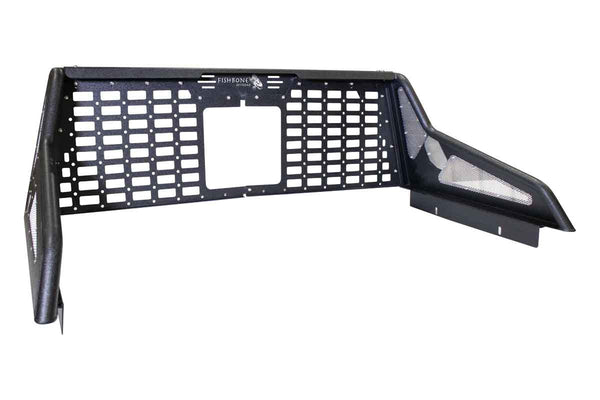 Kentrol/Fishbone Offroad 2020+ Jeep Gladiator Chase Rack With Molle Panel