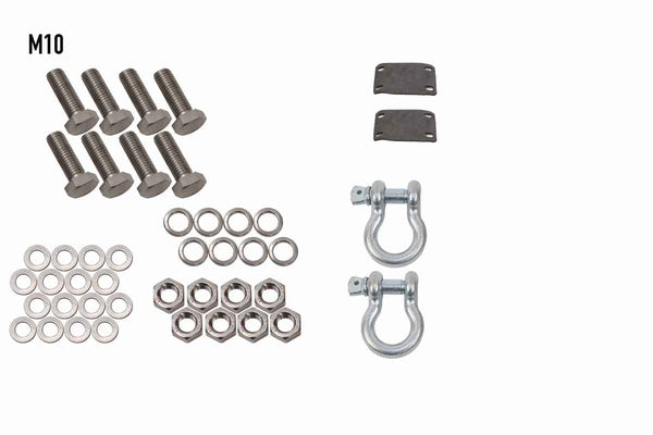 Kentrol/Fishbone Offroad 2007+ Wrangler/2020+ Gladiator Barracuda Dring Mount Set