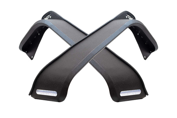 Kentrol/Fishbone Offroad 2018+ Wrangler/2020+ Gladiator Aluminum Elite Front Fenders Black Textured