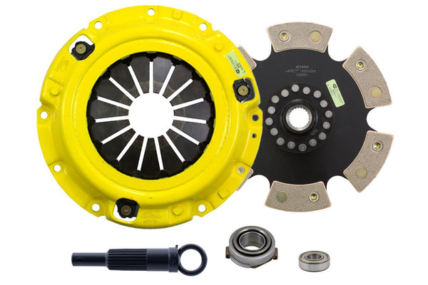 Advanced Clutch Ensemble d'embrayage ACT Extreme, disque de course à moyeu rigide 6 patins (FC2-XTR6)