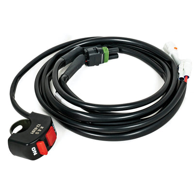 Baja Designs Headlight Lower Wiring Harness - '10-16 RMZ250 - '08-16 RMZ450 (Includes Switch)