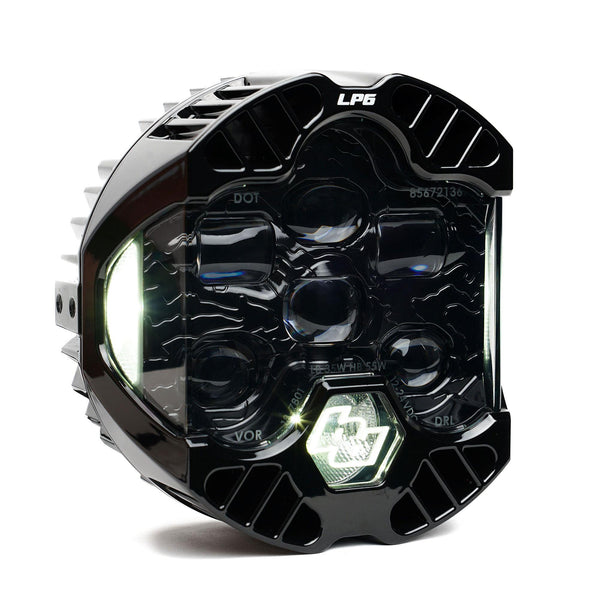 Baja Designs DOT LP6 LED Light Pod — Clear with DRL