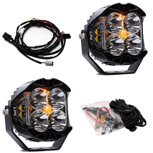 Baja Designs LP4 Pro LED Light Pod Pair (Spot; Clear)