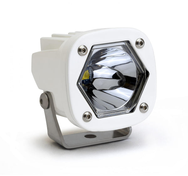 Baja Designs Phare DEL S1 blanc (faisceau ponctuel; transparent)