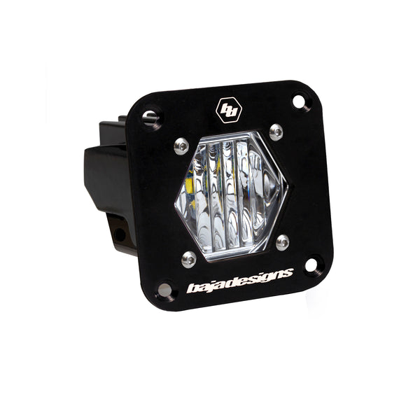 Baja Designs LED Lights (Wide Cornering - Clear) — Black (BAJ381005)