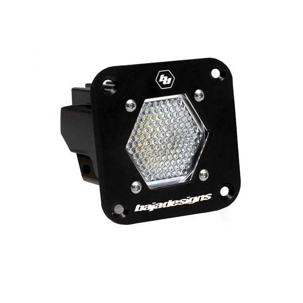 Baja Designs LED Lights (Work/Scene - Clear) — Black (BAJ381006)