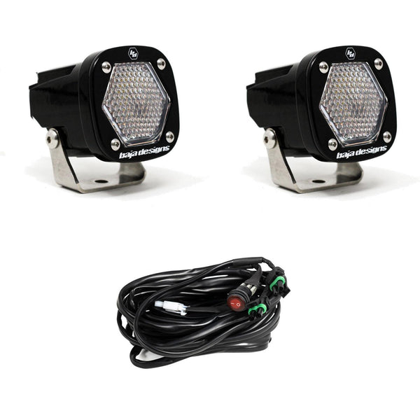 Baja Designs LED Lights — Black (BAJ387806)