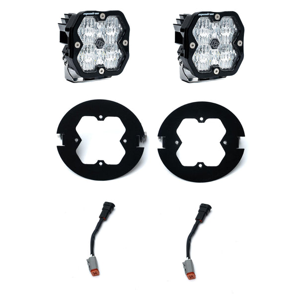 Baja Designs Ford/Toyota, F-150 (06-14), Tundra (07-13), Tacoma (05-11) Squadron 2.0 Sport Clear FPK