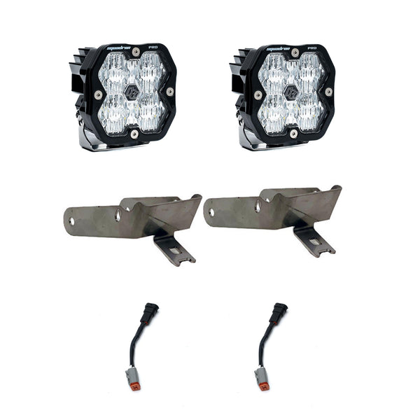Baja Designs Ford, Super Duty (99-10), Squadron 2.0 Pro, Fog Pocket Kit