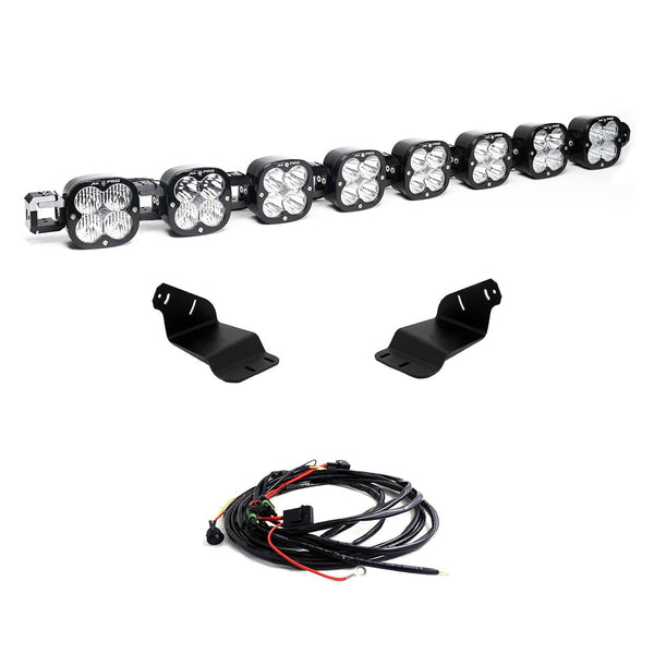 Baja Designs XL Pro Linkable Sport Roof Mount Kit - '21-26 Bronco - '22-26 Bronco Raptor (Multi-Pattern - Clear - Toggle Wirin