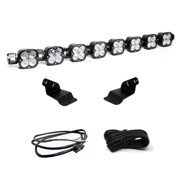 Baja Designs XL Pro Linkable Sport Roof Mount Kit - '21-26 Bronco - '22-26 Bronco Raptor (Multi-Pattern - Clear - Upfitter Wiring)