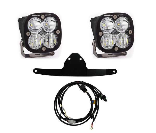 Baja Designs Squadron Sport Frame Mount Kit - '16-20 Africa Twin (Driving Combo - Clear)