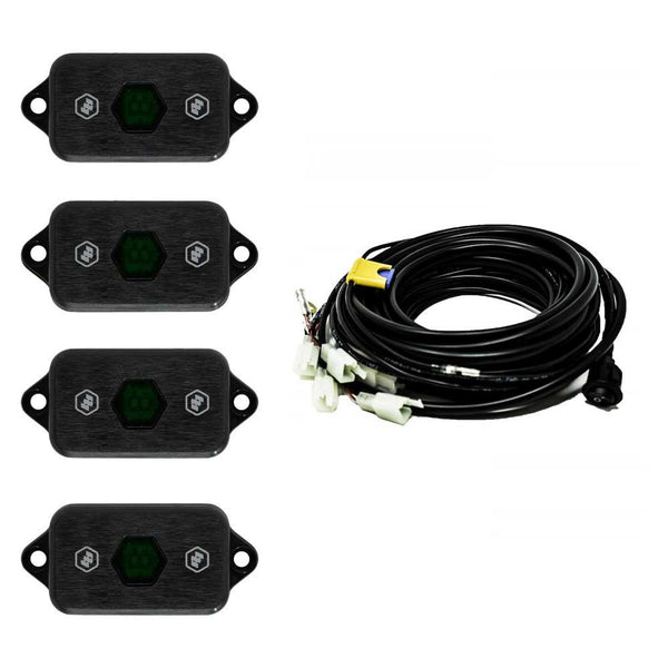 Baja Designs LED Rock Light Kit (Green)