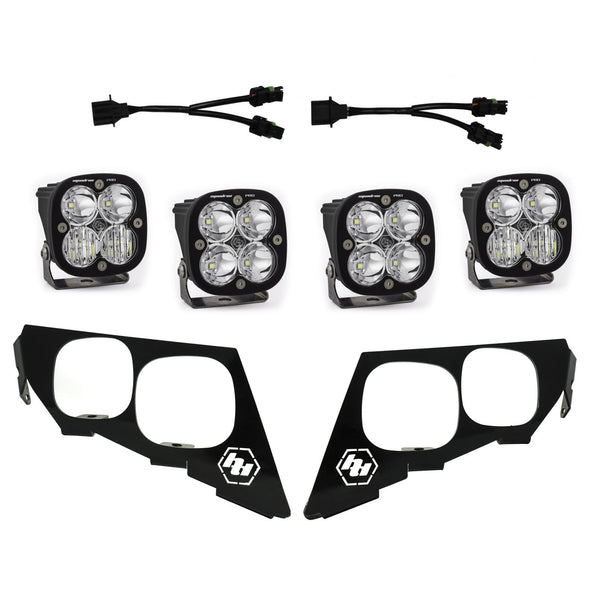 Baja Designs Squadron Pro Headlight Kit - '18-21 Wildcat XX (Multi-Pattern - Clear)