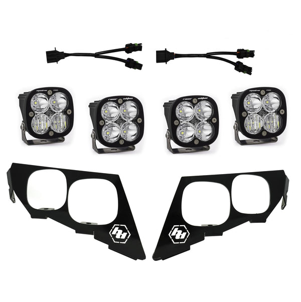 Baja Designs Squadron Unlimited Headlight Kit - '18-21 Wildcat XX (Multi-Pattern - Clear)
