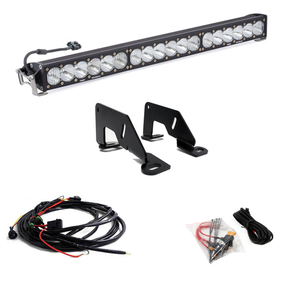 Baja Designs OnX6+ 30 Inch Roof Mount Kit - '20-26 RZR Pro XP - '22-24 RZR Turbo R (Driving/Combo, Clear)
