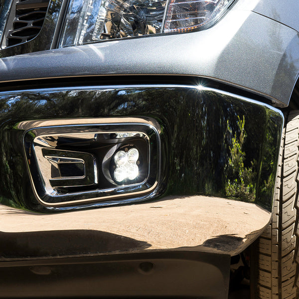 Baja Designs Squadron-R Pro Fog Pocket Kit - '16-19 Titan (Wide Cornering - Clear)