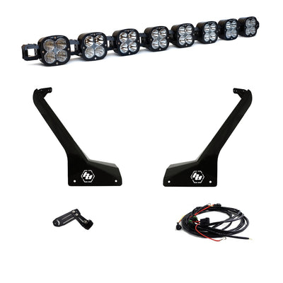 Baja Designs XL Sport Linkable Roof Mount Kit - '20 / '18-26 Wrangler JL (Multi-Pattern - Clear - Toggle Wiring)