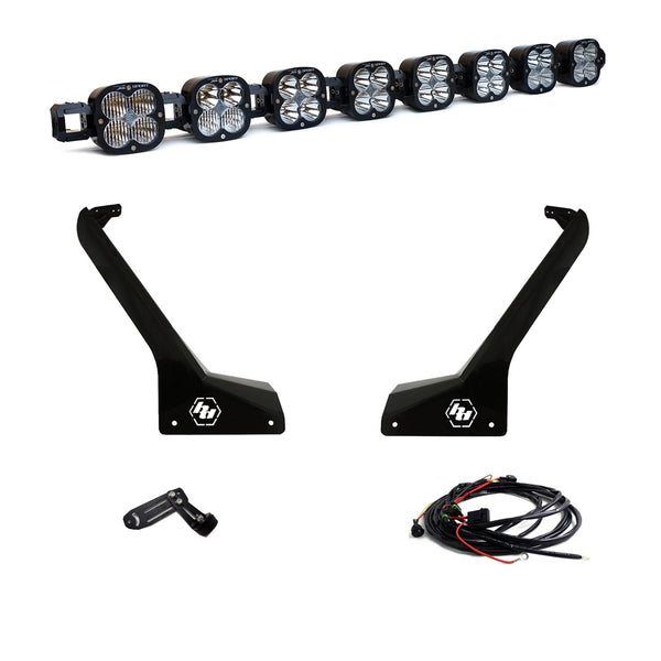 Baja Designs XL Sport Linkable Roof Mount Kit - '20 / '18-26 Wrangler JL (Multi-Pattern - Clear - Toggle Wiring)