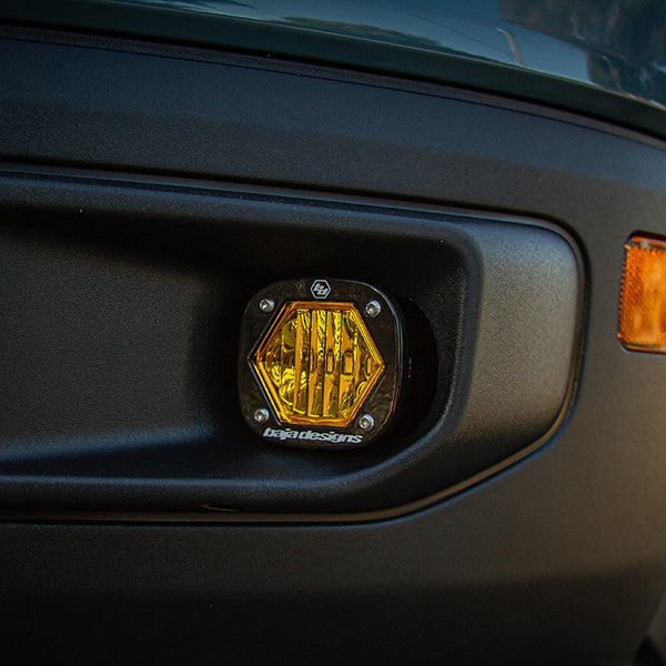Baja Designs Fog Lights — 2021+ Ford Bronco Sport