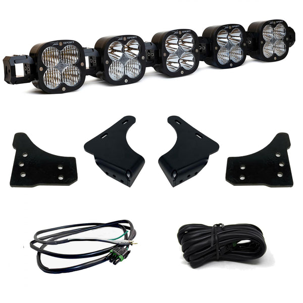 Baja Designs XL Sport Linkable Sport Bumper Light Kit - 2021-2023 F-150 (Multi-Pattern, Clear, Upfitter Wiring)