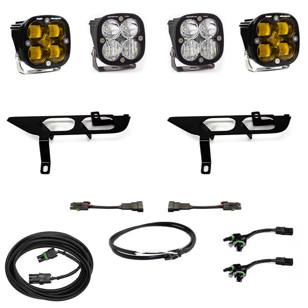 Squadron SAE/Sport Fog Pocket Kit - '21-23 F-150 w/o DRL