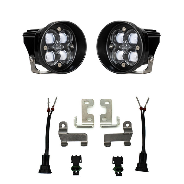 Baja Designs Squadron-R SAE Fog Pocket Kit - '16-21 RAV4 - '14-19 Highlander (SAE Fog - Clear)