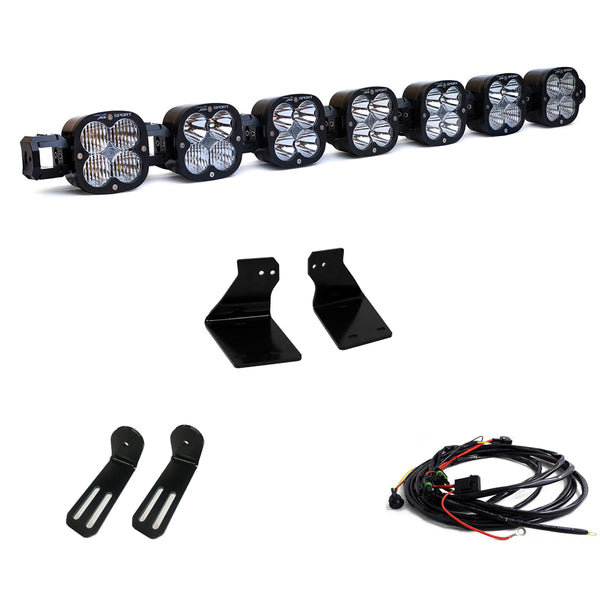 Baja Designs XL Sport Linkable Bumper Light Kit - 2020-2022 F-250 Super Duty; 2020-2022 F-350 Super Duty (Multi-Pattern, Clear, Toggle Wiring)