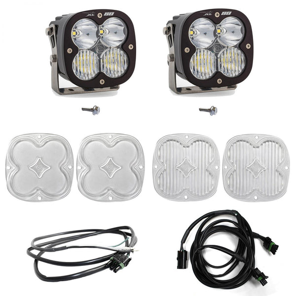 Baja Designs Bronco A Piller Light Kit 21Up Ford Bronco Xl80 D/C with Upfitter