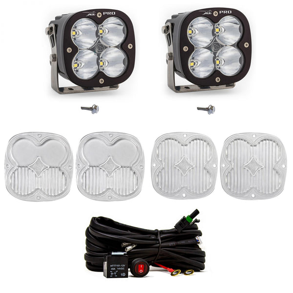 Baja Designs XL Pro A-Pillar Kit - '21-26 Bronco - '22-26 Bronco Raptor (Spot - Clear - Toggle Wiring)