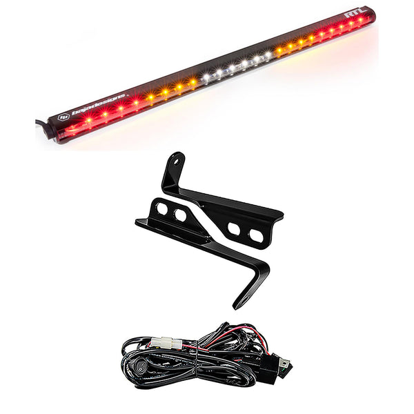 Baja Designs RTL 30 Inch Rear Light Kit - '15-18 RZR - w/ 4-Seats (Clear - Turn Signal)