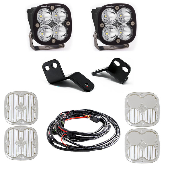 Baja Designs Squadron Sport A-Pillar Kit - '18-22 Wildcat XX (Driving/Combo - Clear)