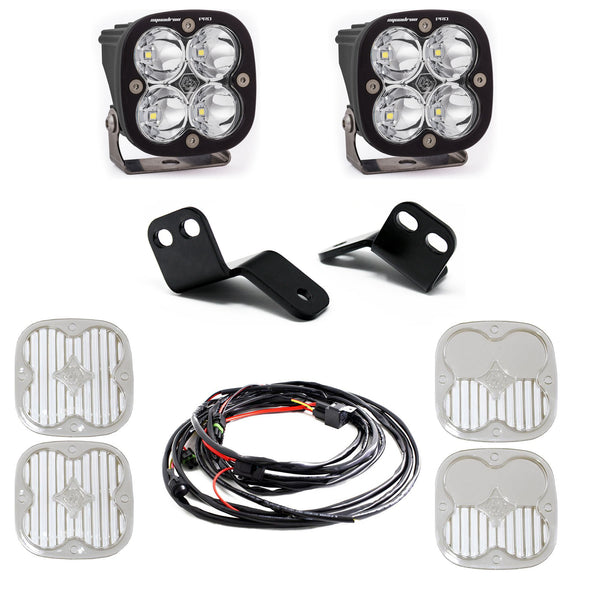 Baja Designs Squadron Pro A-Pillar Kit - '18-22 Wildcat XX (Driving/Combo - Clear)