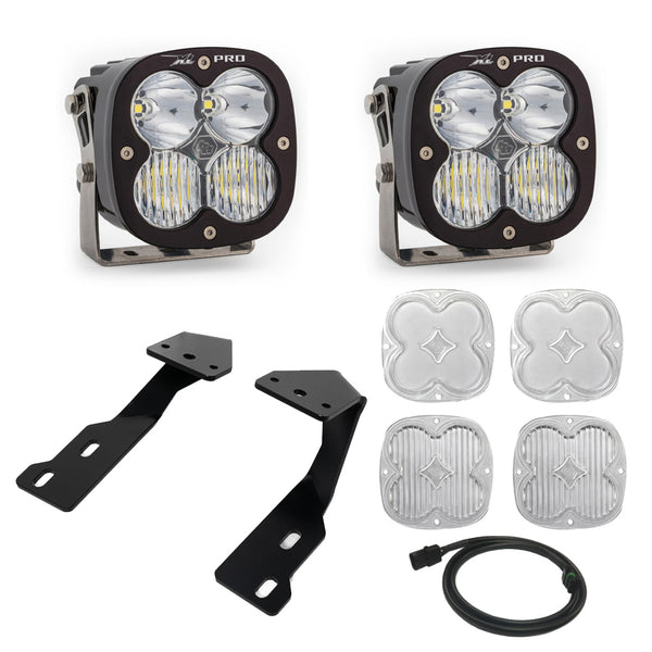 Baja Designs XL Pro A-Pillar Kit - Mercedes 2019-26 Sprinter (Driving/Combo - Clear - Toggle)