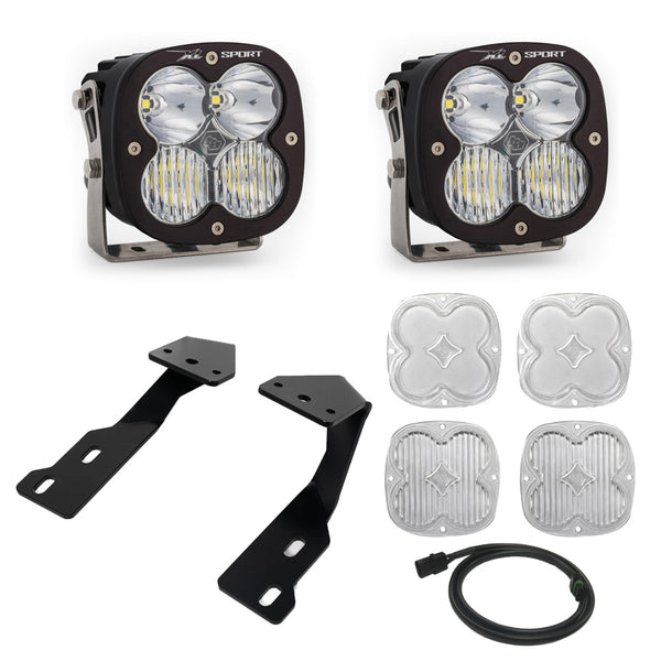 Baja Designs XL Sport A-Pillar Kit - Mercedes 2019-26 Sprinter (Driving/Combo - Clear - Toggle)