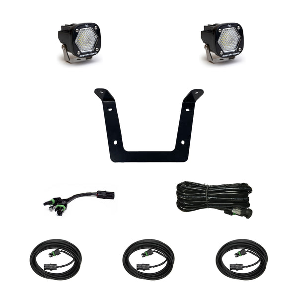 Baja Designs S1 Dual Reverse Kit - '19-26 Sprinter 1500/2500/3500 (Work/Scene - Clear)