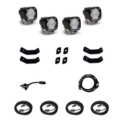 Baja Designs S1 Roof Rack Rail Kit - '19-26 Sprinter 1500/2500/3500 (Work/Scene - Clear)