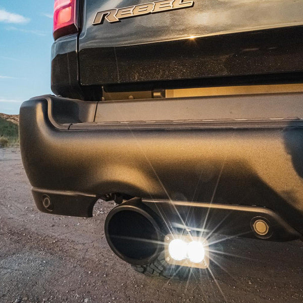 Baja Designs S2 Sport Dual Reverse Kit - 2019-2024 1500 Rebel (Driving/Combo, Clear)