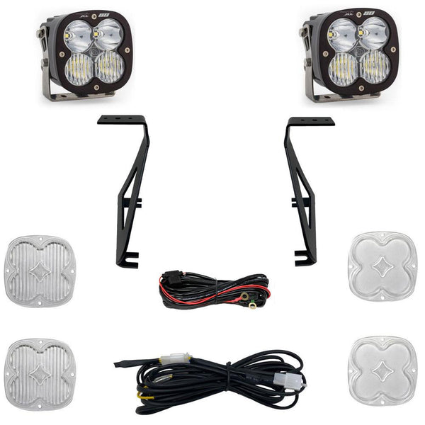 Baja Designs XL80 A-Pillar Kit - '21-26 F-150 Raptor / Raptor R / Raptor 37 (Driving/Combo - Clear)