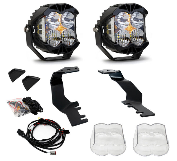 Baja Designs LP4 Pro A-Pillar Kit - '22-26 Tundra, '23-26 Sequoia (Driving/Combo - Clear)