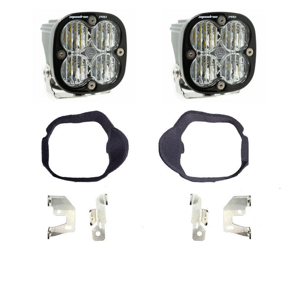 Baja Designs Mercedes Squadron Pro Fog Pocket Light Kit - Mercedes 2014-2018 Sprinter Van (Clear)