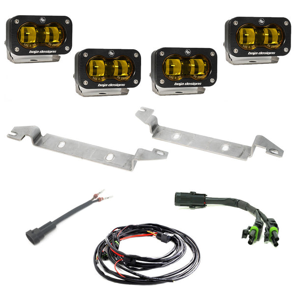 Baja Designs 2023-26 Toyota Sequoia S2 SAE Amber, OEM FPK Replacement Kit