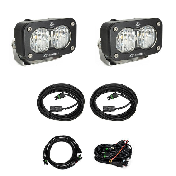 Baja Designs S2 Sport W/C, Reverse Kit — 2023-2026 Ford F-250 / F-350 Super Duty