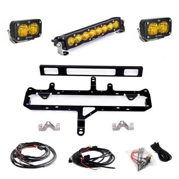 S8 10-inch/S2 Pro Grille Light Kit - 2024-2026 Toyota Tacoma TRD Pro (Baja Amber)